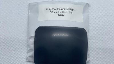 Poly SV Plano Polarized BASE 8 70mm